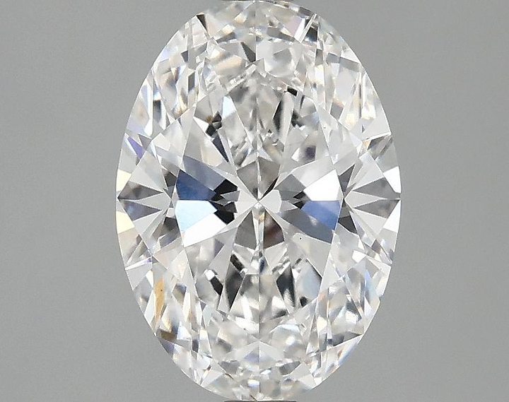 2.1 Carat Oval Shaped Ideal Cut VS1 IGI Certified Lab Grown Diamond
