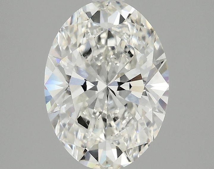 2.5 Carat Oval Shaped Excellent Cut VS1 IGI Certified Lab Grown Diamond