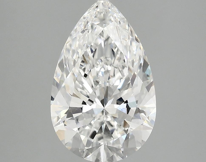 2.44 Carat Pear Shaped Ideal Cut VVS2 IGI Certified Lab Grown Diamond