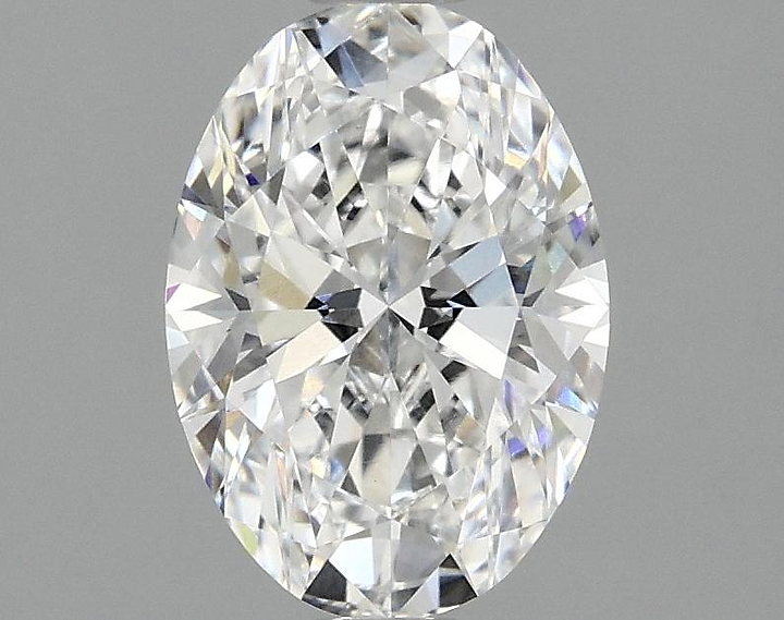 1.62 Carat Oval Shaped Ideal Cut VVS2 IGI Certified Lab Grown Diamond
