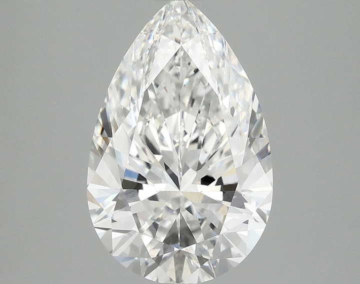 3.07 Carat Pear Shaped Ideal Cut VS1 IGI Certified Lab Grown Diamond