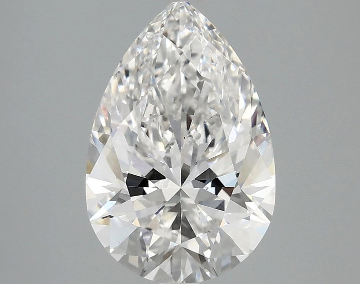 2.5 Carat Pear Shaped Excellent Cut VS1 IGI Certified Lab Grown Diamond
