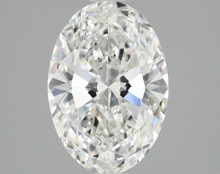 2.02 Carat Oval Shaped Ideal Cut VVS2 IGI Certified Lab Grown Diamond
