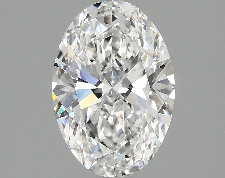 1.47 Carat Oval Shaped Ideal Cut VVS2 IGI Certified Lab Grown Diamond