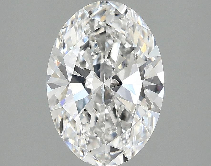1.97 Carat Oval Shaped Ideal Cut VVS2 IGI Certified Lab Grown Diamond