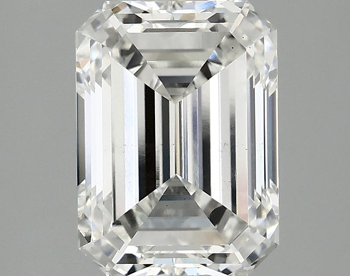 3.03 Carat Emerald Shaped Excellent Cut VS2 IGI Certified Lab Grown Diamond