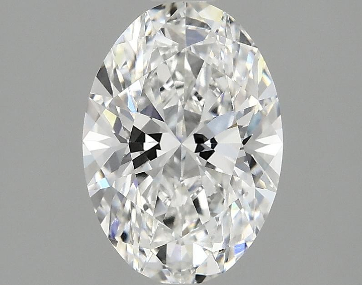 1.53 Carat Oval Shaped Ideal Cut VVS2 IGI Certified Lab Grown Diamond
