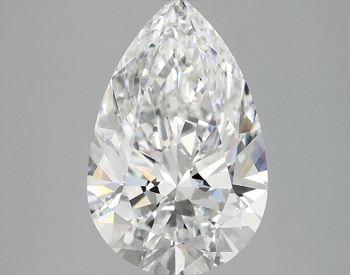 3.09 Carat Pear Shaped Ideal Cut VS1 IGI Certified Lab Grown Diamond