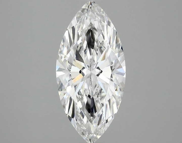 2.01 Carat Marquise Shaped Excellent Cut VVS2 IGI Certified Lab Grown Diamond