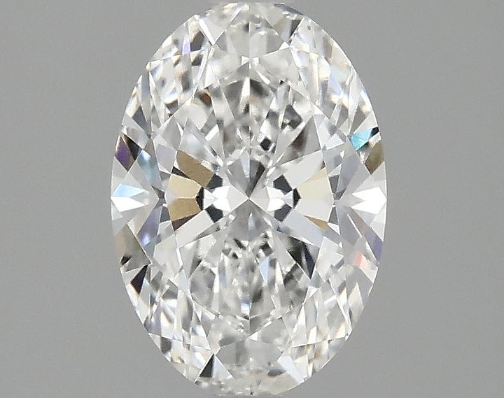 1.5 Carat Oval Shaped Ideal Cut VVS2 IGI Certified Lab Grown Diamond