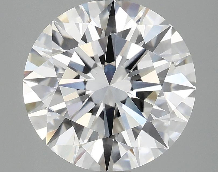 2.94 Carat Round Shaped Ideal Cut VVS2 IGI Certified Lab Grown Diamond