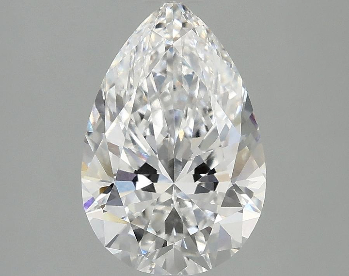 2.08 Carat Pear Shaped Excellent Cut VS1 IGI Certified Lab Grown Diamond