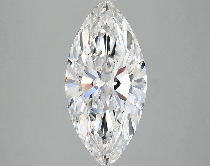 3.07 Carat Marquise Shaped Excellent Cut VS2 IGI Certified Lab Grown Diamond