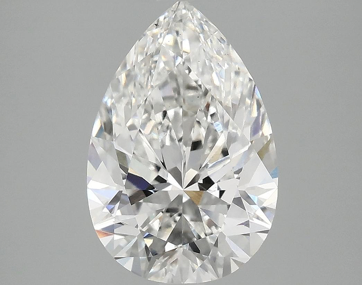 3.1 Carat Pear Shaped Excellent Cut VS2 IGI Certified Lab Grown Diamond