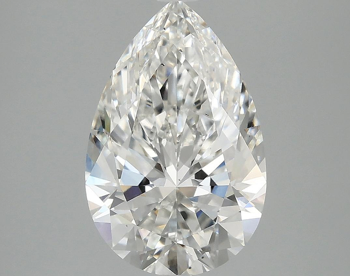 3.08 Carat Pear Shaped Excellent Cut VS1 IGI Certified Lab Grown Diamond