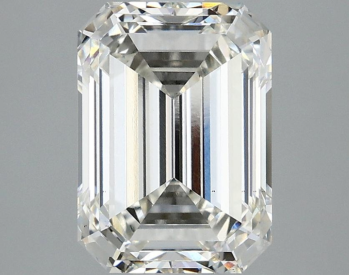 3.08 Carat Emerald Shaped Ideal Cut VS1 IGI Certified Lab Grown Diamond