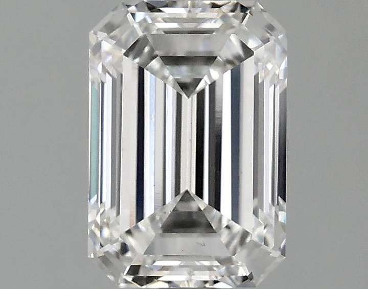 1.87 Carat Emerald Shaped Ideal Cut VS1 IGI Certified Lab Grown Diamond