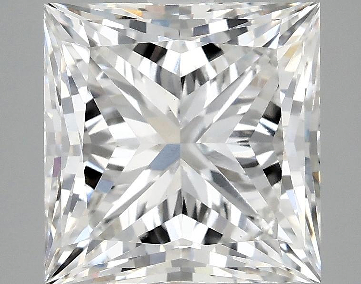 4.12 Carat Princess Shaped Ideal Cut VS1 IGI Certified Lab Grown Diamond