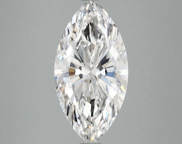 3.72 Carat Marquise Shaped Ideal Cut VS2 IGI Certified Lab Grown Diamond