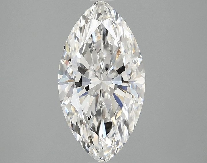 2.1 Carat Marquise Shaped Ideal Cut VS1 IGI Certified Lab Grown Diamond