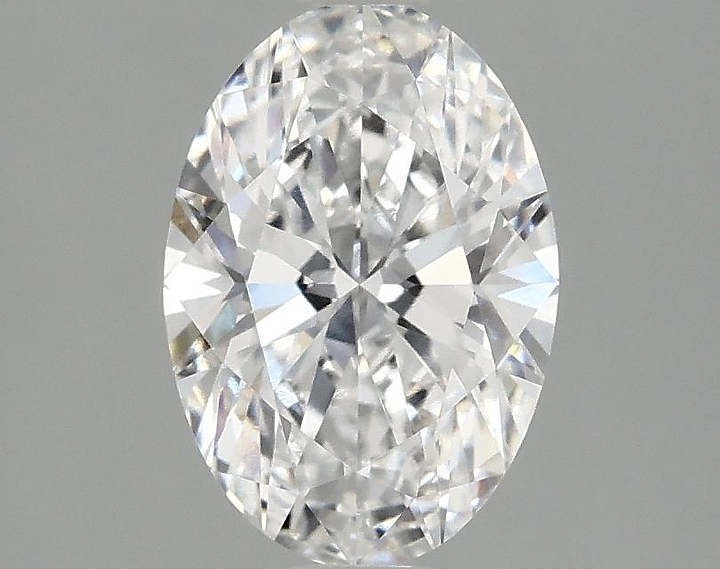1.52 Carat Oval Shaped Ideal Cut VVS2 IGI Certified Lab Grown Diamond
