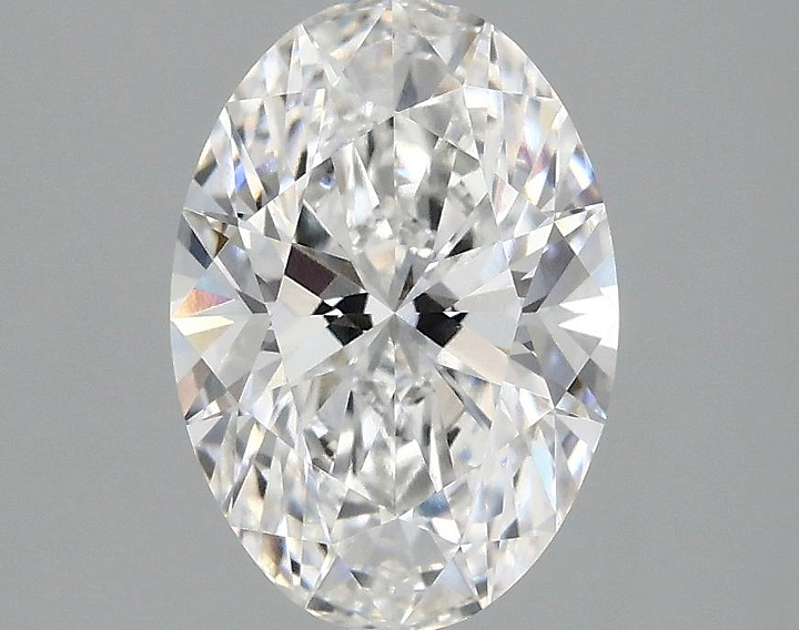 1.57 Carat Oval Shaped Ideal Cut VVS2 IGI Certified Lab Grown Diamond