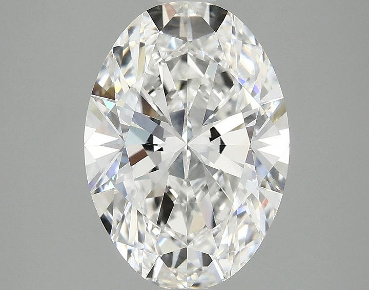 3.07 Carat Oval Shaped Ideal Cut VVS2 IGI Certified Lab Grown Diamond