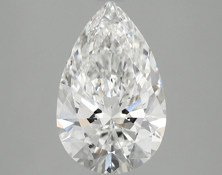 2.44 Carat Pear Shaped Ideal Cut VVS2 IGI Certified Lab Grown Diamond