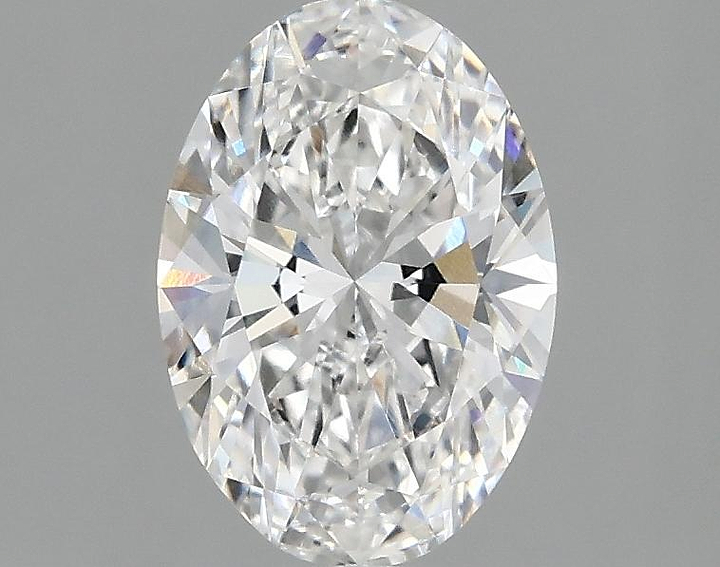 1.37 Carat Oval Shaped Ideal Cut VVS2 IGI Certified Lab Grown Diamond
