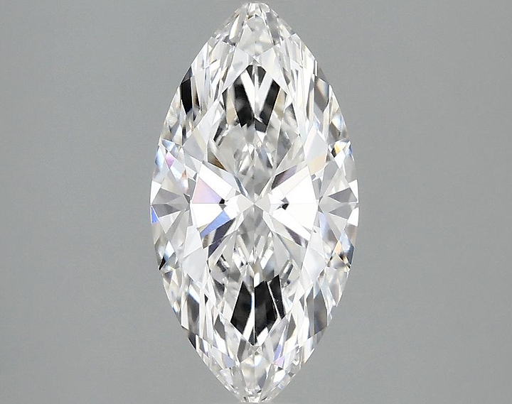 1.56 Carat Marquise Shaped Ideal Cut VVS2 IGI Certified Lab Grown Diamond