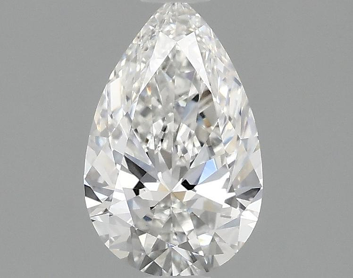 0.98 Carat Pear Shaped Ideal Cut VVS2 IGI Certified Lab Grown Diamond
