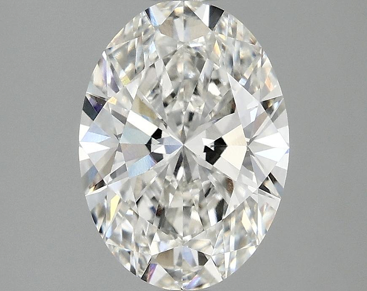 2.03 Carat Oval Shaped Ideal Cut VVS2 IGI Certified Lab Grown Diamond