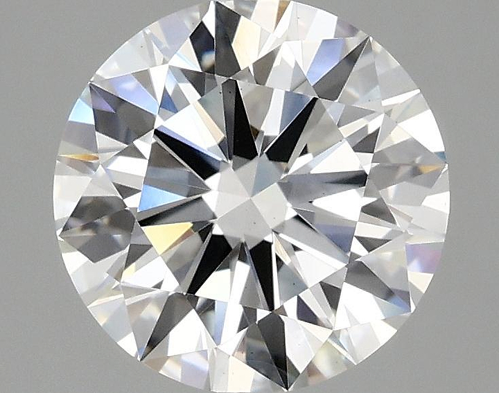 2.34 Carat Round Shaped Ideal Cut VS2 IGI Certified Lab Grown Diamond