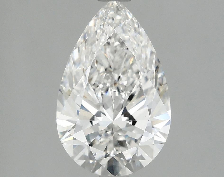 2.05 Carat Pear Shaped Ideal Cut VS1 IGI Certified Lab Grown Diamond