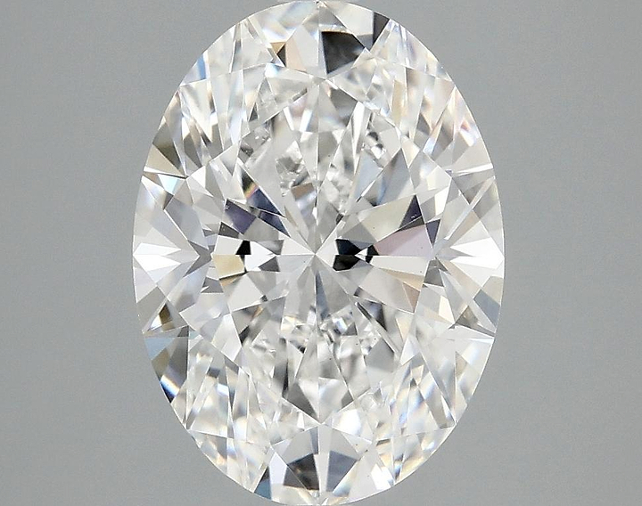 3.07 Carat Oval Shaped Excellent Cut VVS2 IGI Certified Lab Grown Diamond