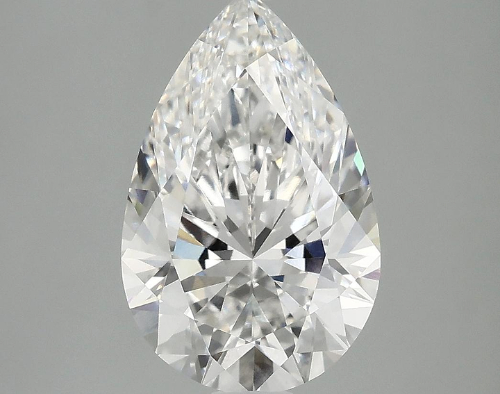 3.1 Carat Pear Shaped Ideal Cut VVS2 IGI Certified Lab Grown Diamond