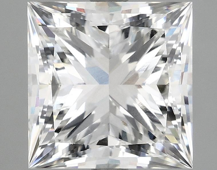 4.0 Carat Princess Shaped Ideal Cut VVS2 IGI Certified Lab Grown Diamond