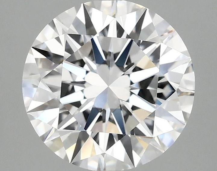2.66 Carat Round Shaped Ideal Cut VVS2 IGI Certified Lab Grown Diamond