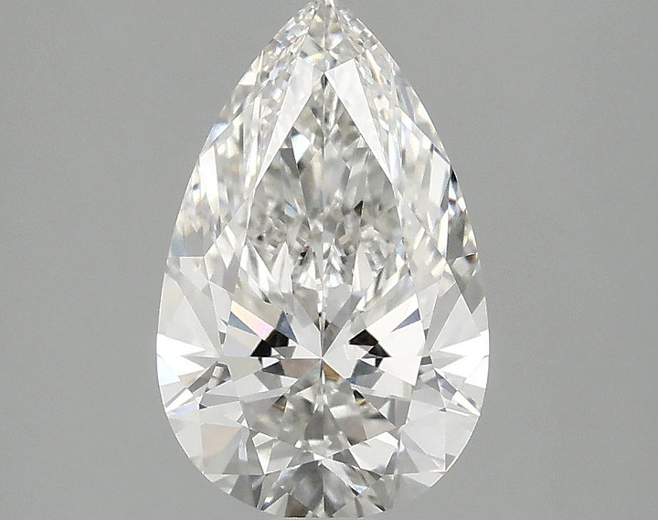 1.88 Carat Pear Shaped Ideal Cut VVS2 IGI Certified Lab Grown Diamond