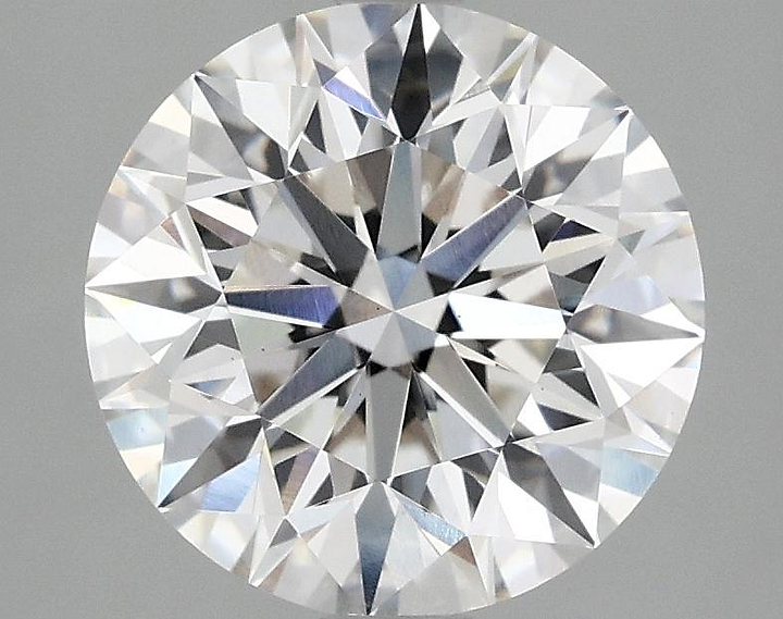3.08 Carat Round Shaped Excellent Cut VS1 IGI Certified Lab Grown Diamond