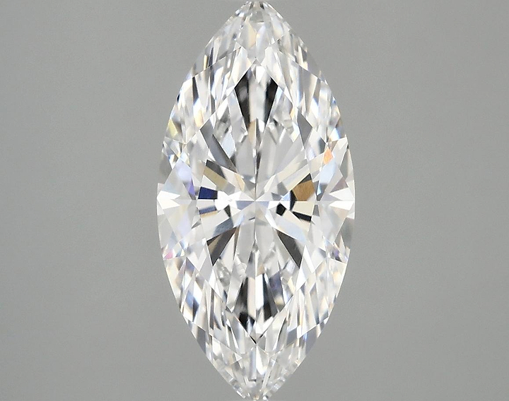 2.05 Carat Marquise Shaped Excellent Cut VVS2 IGI Certified Lab Grown Diamond