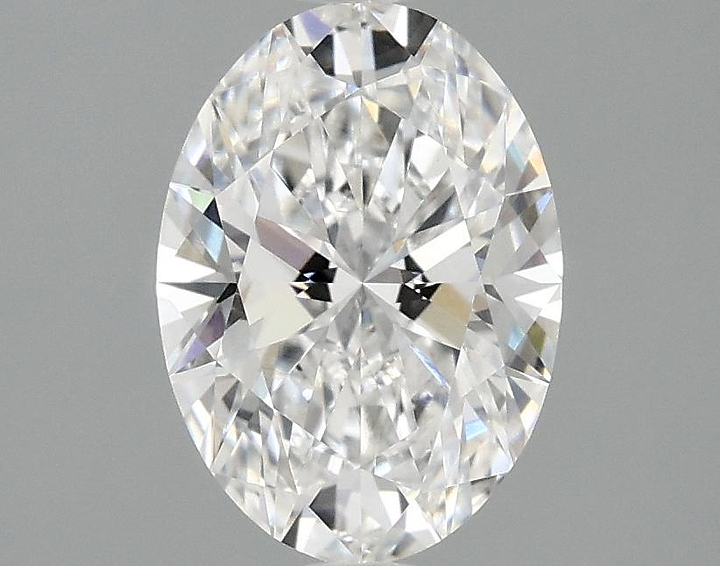 1.54 Carat Oval Shaped Ideal Cut VVS2 IGI Certified Lab Grown Diamond