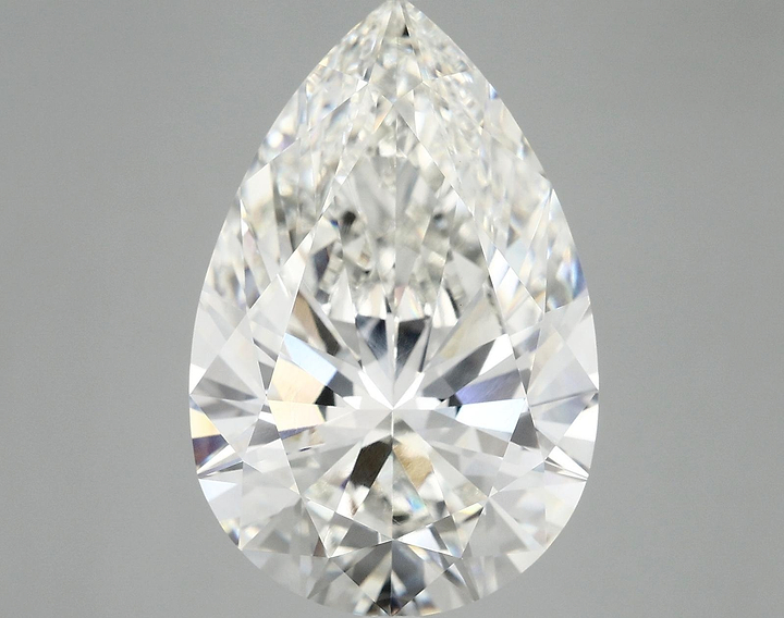 10.39 Carat Pear Shaped Excellent Cut VVS2 IGI Certified Lab Grown Diamond