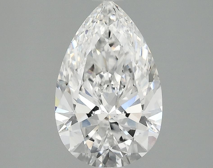 2.07 Carat Pear Shaped Ideal Cut VS1 IGI Certified Lab Grown Diamond