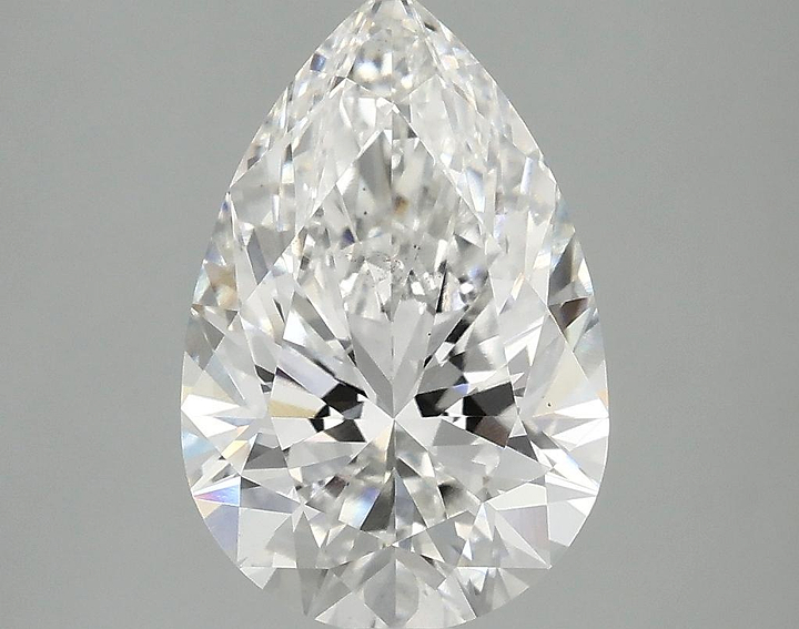 3.09 Carat Pear Shaped Excellent Cut VS2 IGI Certified Lab Grown Diamond