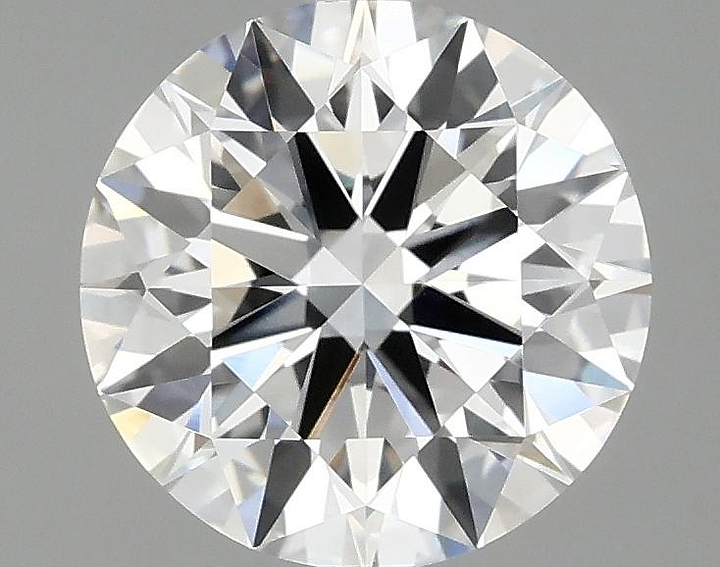 2.53 Carat Round Shaped Excellent Cut VVS2 IGI Certified Lab Grown Diamond