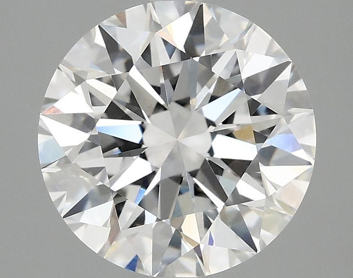 3.01 Carat Round Shaped Excellent Cut VVS2 IGI Certified Lab Grown Diamond