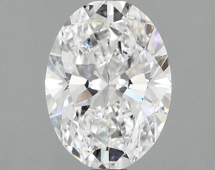 1.5 Carat Oval Shaped Excellent Cut VVS2 IGI Certified Lab Grown Diamond