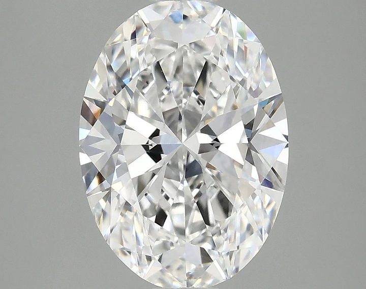 3.03 Carat Oval Shaped Ideal Cut VVS2 IGI Certified Lab Grown Diamond
