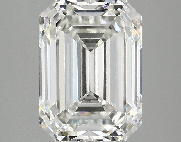 2.97 Carat Emerald Shaped Excellent Cut VS1 IGI Certified Lab Grown Diamond